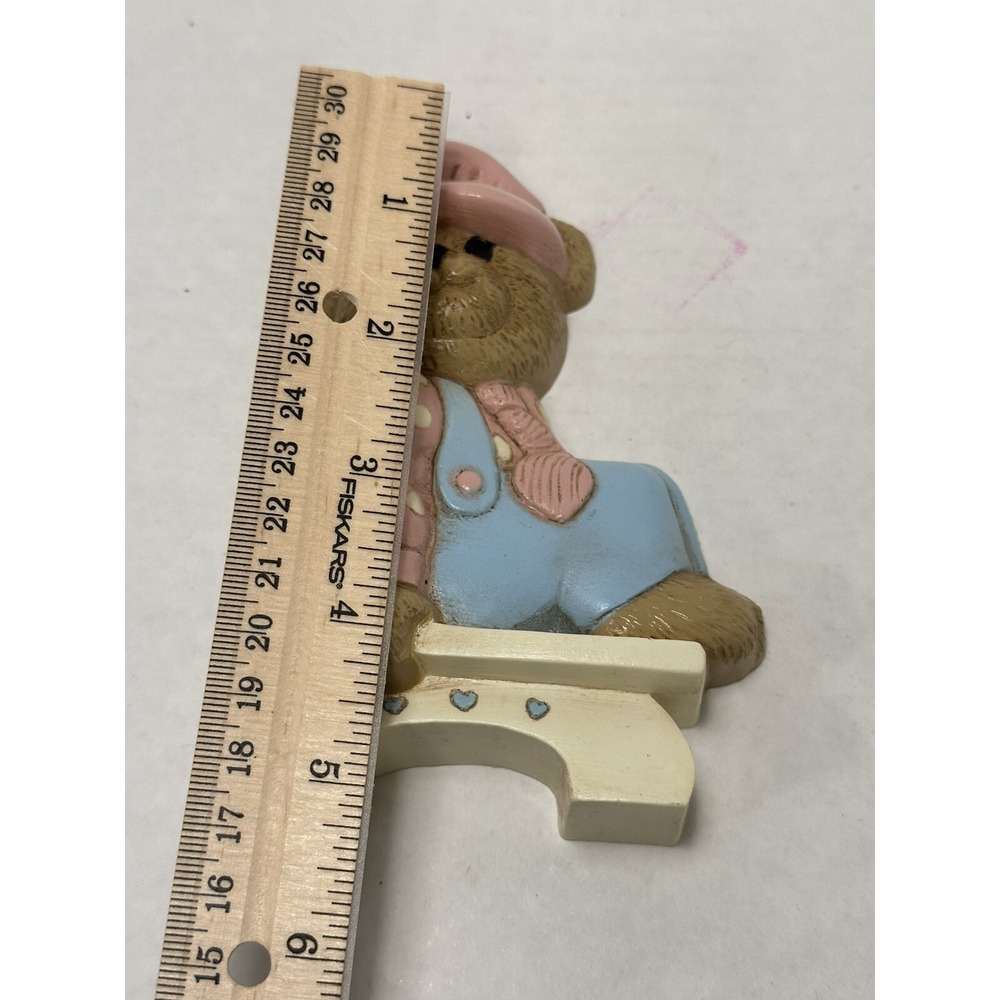 burwood products co wall hanging decor teddy bear baby room - Picture 2 of 4